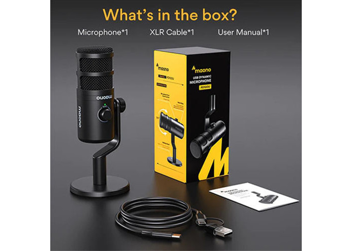 MAONO PD100X RGB USB/XLR Dynamic Microphone